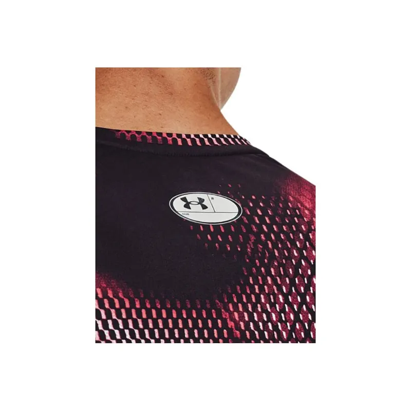Under Armour Men's UA Iso-Chill Compression Printed Short Sleeve Black-5